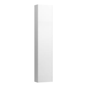 LAUFEN BASE vysoká skříňka 35x18,5x165 cm, 1 dvířka, panty vlevo, lesklá bílá