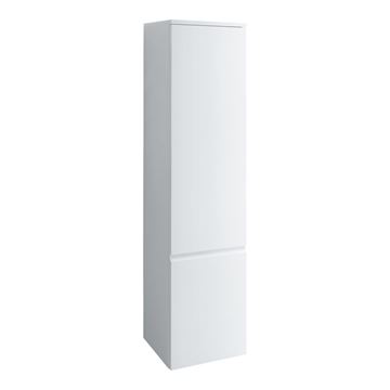 LAUFEN PRO S vysoká skříňka 35x33,5x165 cm, 1 dvířka, panty vlevo, lesklá bílá