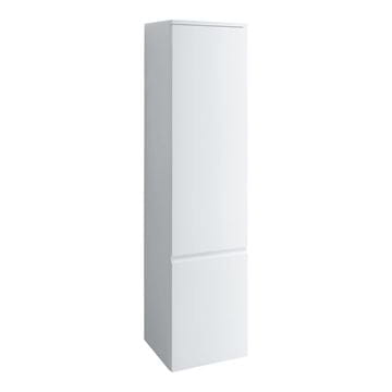 LAUFEN PRO S vysoká skříňka 35x33,5x165 cm, 1 dvířka, panty vpravo, lesklá bílá