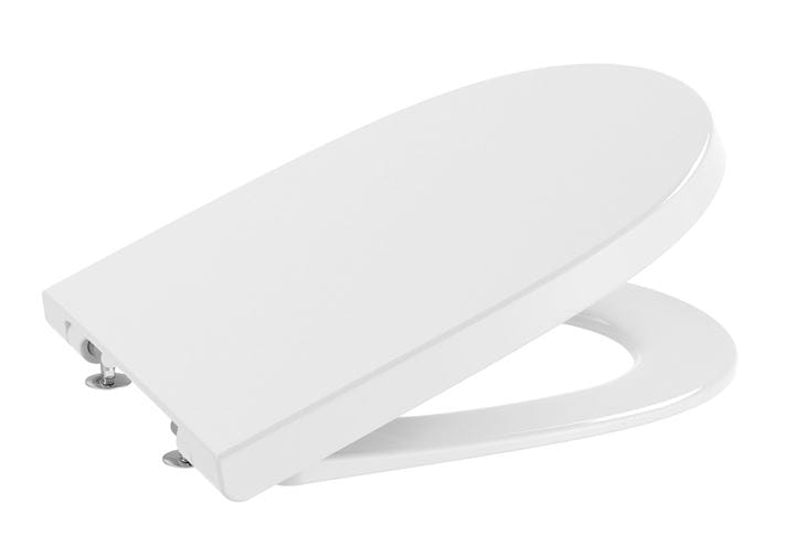 ROCA MERIDIAN závěsné WC s montážním prvkem TECEprofil, Rimless splachování, SoftClose sedátko, chromové tlačítko PT2.TEDF-RSC.CR.34 Obrázek - fotka