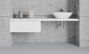 DŘEVOJAS DSD SZZ 60 nízká skříňka 60x50x20 cm, 1 zásuvka, Push-open, lesklá bílá/bílá vysoký lesk 224929-T31 Obrázek - fotka