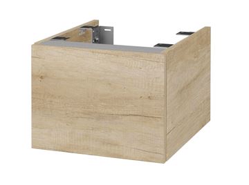 DŘEVOJAS DSD SZZ1 40 nízká skříňka 40x50x30 cm, 1 zásuvka, Push-open, nebraska