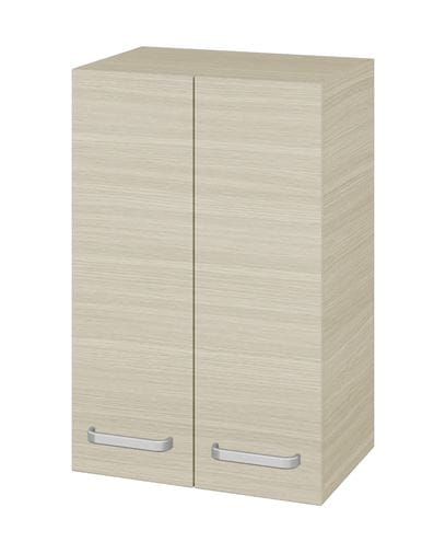 DŘEVOJAS SYD2 50 nízká skříňka 50x35,2x77,1 cm, 2 dvířka, úchytka hliník mat, dub 65174-T01 Obrázek - Hlavní obrázek