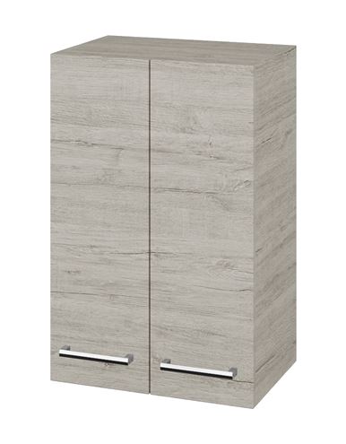 DŘEVOJAS SYD2 50 nízká skříňka 50x35,2x77,1 cm, 2 dvířka, úchytka chrom, oregon 68809-T03 Obrázek - Hlavní obrázek