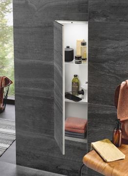 CONCEPT 300 nízká skříňka 25x15x90 cm, 1 dvířka, Push-open, s osvětlením, k obložení 015-2075 Obrázek - fotka