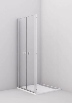 CONCEPT 200 sprchové dveře 75x200 cm, lítací, aluchrom/čiré sklo