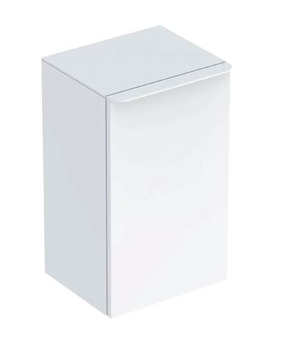 GEBERIT SMYLE SQUARE nízká skříňka 36x32,6x60 cm, 1 dvířka, panty vlevo, lesklá bílá 500.360.00.1 Obrázek - Hlavní obrázek