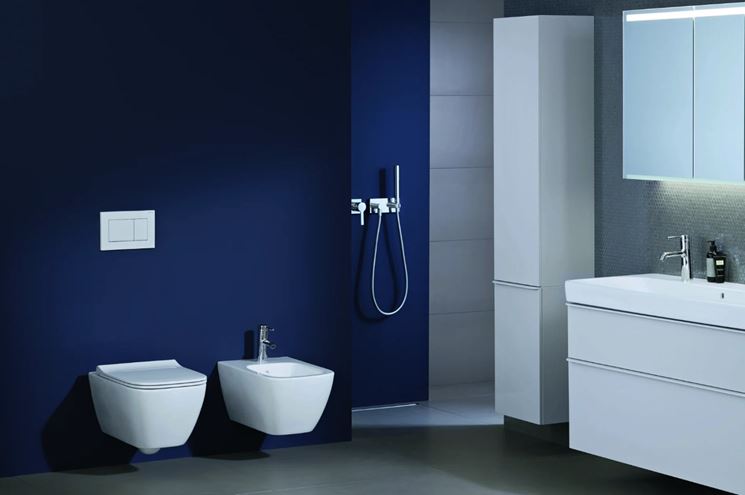 GEBERIT SMYLE SQUARE nízká skříňka 36x29,9x118 cm, 1 dvířka, Push-open, lesklá bílá 500.361.00.1 Obrázek - fotka