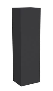 VITRA METROPOLE PURE nízká skříňka 35x29,5x120 cm, 1 dvířka, panty vlevo, Push-open, graphite mat