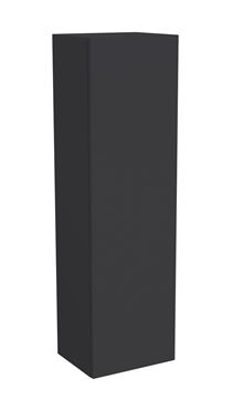 VITRA METROPOLE PURE nízká skříňka 35x29,5x120 cm, 1 dvířka, panty vpravo, Push-open, graphite mat