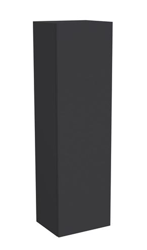 VITRA METROPOLE PURE nízká skříňka 35x29,5x120 cm, 1 dvířka, panty vpravo, Push-open, graphite mat 67278 Obrázek - Hlavní obrázek