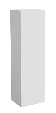 VITRA METROPOLE PURE nízká skříňka 35x29,5x120 cm, 1 dvířka, panty vlevo, Push-open, matná světle šedá
