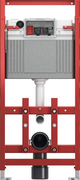 TECE LUX 100 montážní prvek pro WC 112 cm, se splachovací nádržkou