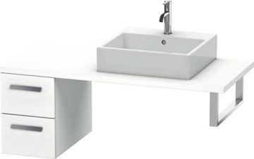 CONCEPT 450 deska pod umyvadlo s výřezem 120x55x4,5 cm, matná bílá XB008F01818 Obrázek - fotka