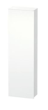 DURAVIT DURASTYLE nízká skříňka 40x24x140 cm, 1 dvířka, panty vlevo, matná bílá