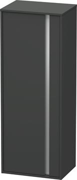DURAVIT KETHO nízká skříňka 50x36x132 cm, 1 dvířka, panty vlevo, matný grafit