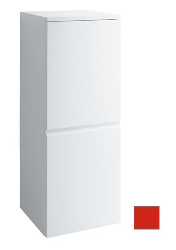 LAUFEN PRO S nízká skříňka 35x33,5x100 cm, 1 dvířka, panty vpravo, červená H4831120959991 Obrázek - Hlavní obrázek