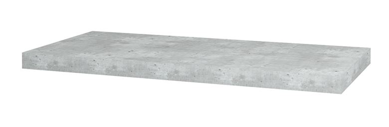 DŘEVOJAS DPU CS I deska pod umyvadlo 80x50x4,8 cm, beton DES_DPU500_800_D01 Obrázek - Hlavní obrázek