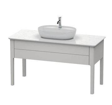 DURAVIT LUV skříňka pod umyvadlo 133,8x57x74,3 cm, 1 zásuvka, Push-open, matná bílá