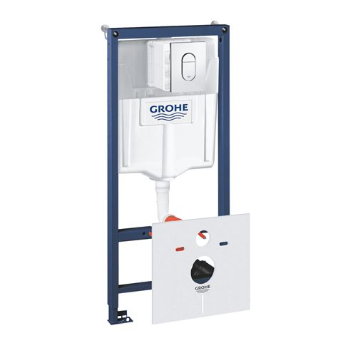 GROHE RAPID SL montážní prvek pro WC 113 cm, se splachovací nádržkou a s tlačítkem Arena Cosmopolitan 38929000 Obrázek - Hlavní obrázek