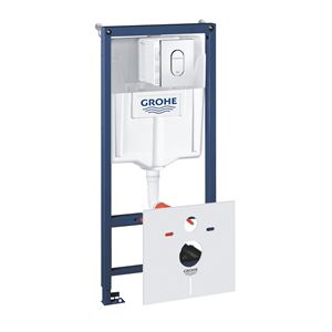 GROHE RAPID SL montážní prvek pro WC 113 cm, se splachovací nádržkou a s tlačítkem Arena Cosmopolitan