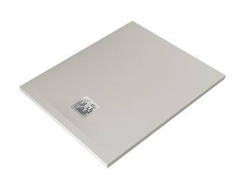 CONCEPT 200 sprchová vanička 80x100 cm, litý mramor, samonosná, mat light dove grey