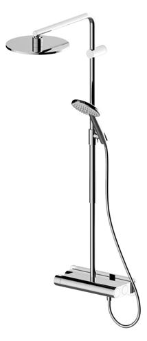 CONCEPT 300 sprchový set s termostatickou baterií, horní sprcha, ruční sprcha se 3 proudy, tyč, hadice, chrom PM10021/CO Obrázek - fotka
