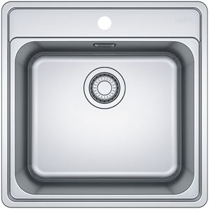 FRANKE BELL BCX 610-51 nerezový dřez 510x510 mm, otvor pro baterii