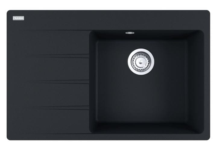FRANKE CENTRO CNG 611-78 TL/7 fragranitový dřez 780x500 mm, odkapávač vlevo, matná černá 114.0637.506 Obrázek - Hlavní obrázek