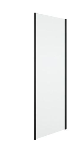 RONAL DIVERA D22F1 boční stěna 90x200 cm, matná černá/čiré sklo D22F1 090 06 07 Obrázek - Hlavní obrázek