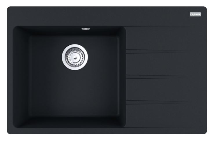 FRANKE CENTRO CNG 611-78 TL/2 fragranitový dřez 780x500 mm, odkapávač vpravo, matná černá 114.0637.513 Obrázek - Hlavní obrázek