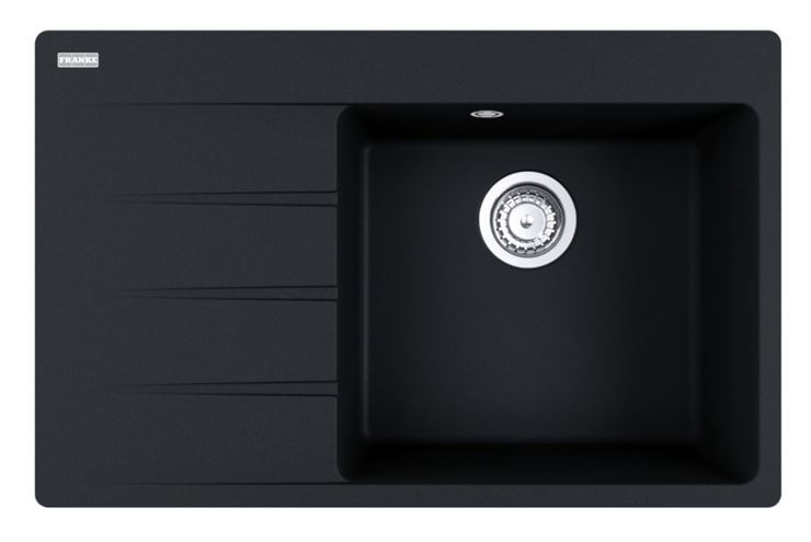 FRANKE CENTRO CNG 611-78 TL/7 fragranitový dřez 780x500 mm, odkapávač vlevo, onyx 114.0637.510 Obrázek - Hlavní obrázek