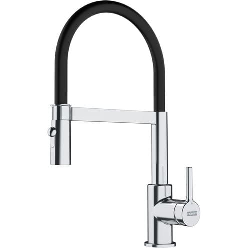FRANKE FC 6085 LINA dřezová baterie, s flexi ramínkem, chrom/černá 115.0626.085 Obrázek - Hlavní obrázek