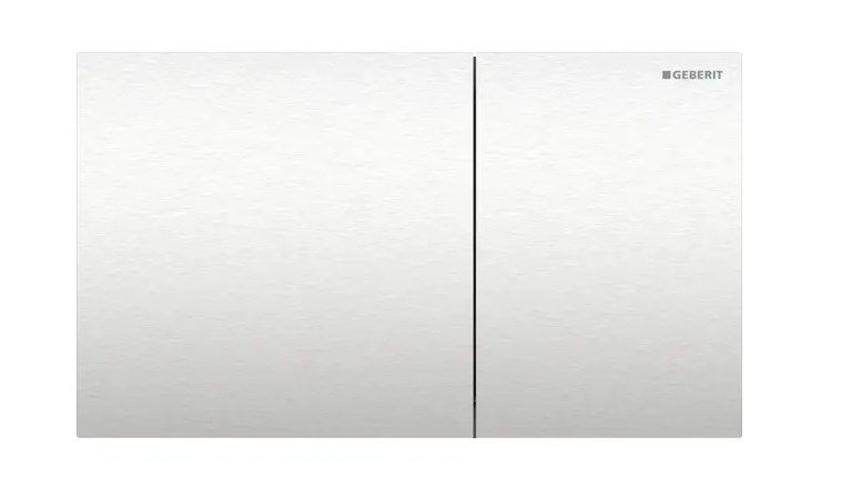GEBERIT SIGMA 70 ovládací tlačítko pro dvě splachování, easy-to-clean, ocel, kartáčovaný nerez 115.622.FW.1 Obrázek - Hlavní obrázek