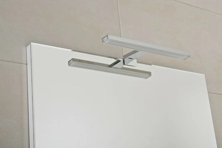 JIKA CLEAR GEMMA LED svítidlo na zrcadlo, 840 lm, 6 W, 280 mm, chrom H47J7300200001 Obrázek - fotka