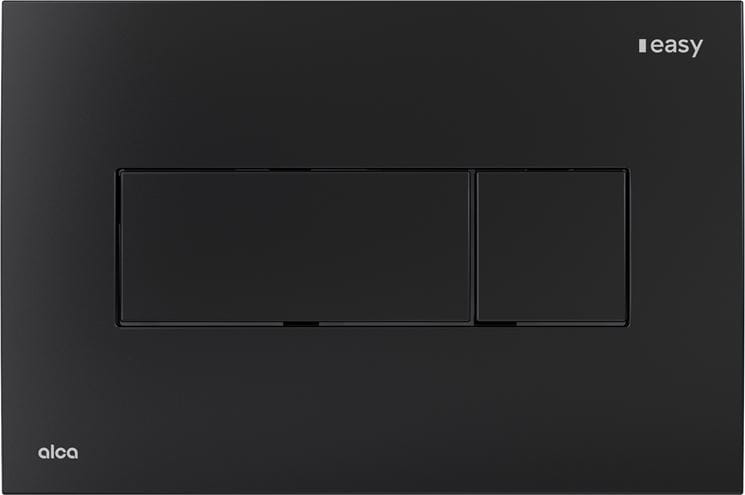 ARTCERAM FILE 2.0 závěsné WC s montážním prvkem Easy Renovmodul, Rimless splachování, SoftClose sedátko, černé tlačítko PT3.ALKF-RSC.B.13 Obrázek - fotka