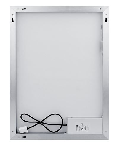 NIMCO ZP 13000 zrcadlo 80x70 cm, reverzibilní, s osvětlením, s regulací stmívání a teploty světla, se dvěma senzory ZP 13003VX Obrázek - fotka