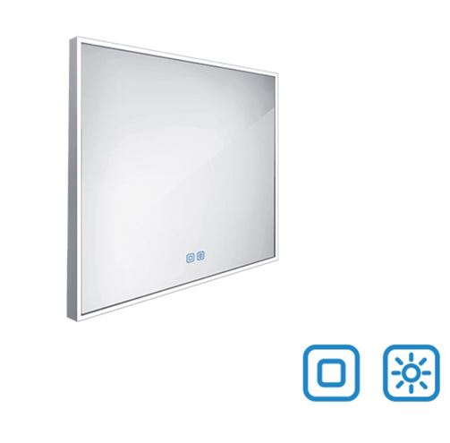 NIMCO ZP 13000 zrcadlo 80x70 cm, reverzibilní, s osvětlením, s regulací stmívání a teploty světla, se dvěma senzory ZP 13003VX Obrázek - Hlavní obrázek