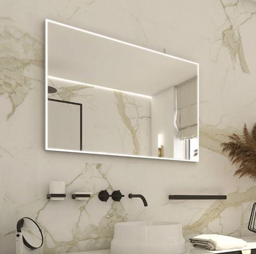 NIMCO ZP 13000 zrcadlo 80x70 cm, reverzibilní, s osvětlením, s regulací stmívání a teploty světla, se dvěma senzory ZP 13003VX Obrázek - fotka