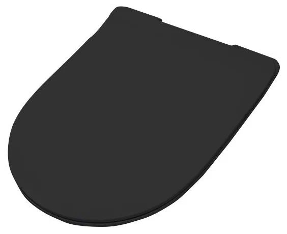 ARTCERAM FILE 2.0 závěsné WC s montážním prvkem Easy Renovmodul, Rimless splachování, SoftClose sedátko, černé tlačítko PT3.ALKF-RSC.B.13 Obrázek - fotka
