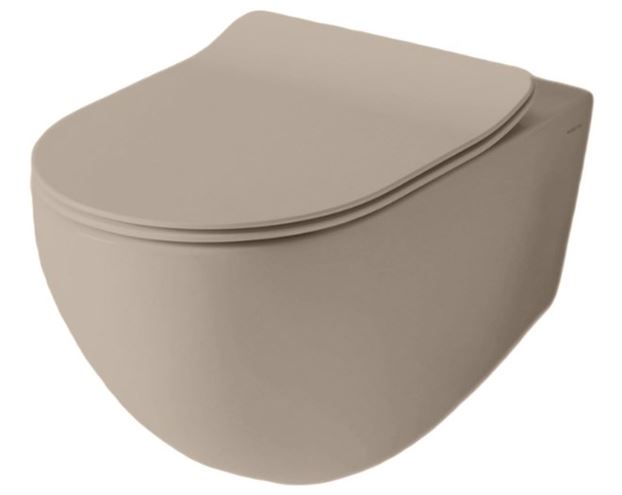 ARTCERAM FILE 2.0 závěsné WC, Rimless splachování, brown matera FLV004 41,00 Obrázek - Hlavní obrázek