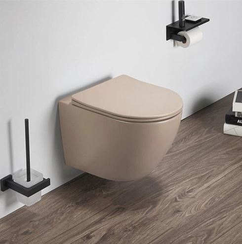 ARTCERAM FILE 2.0 závěsné WC s montážním prvkem Laufen Ineo, Rimless splachování, SoftClose sedátko, chromové tlačítko PT3.LADF-RSC.CR.18 Obrázek - fotka