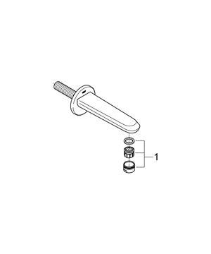 GROHE EURODISC COSMOPOLITAN vanová vpust, chrom 13278002 Obrázek - fotka