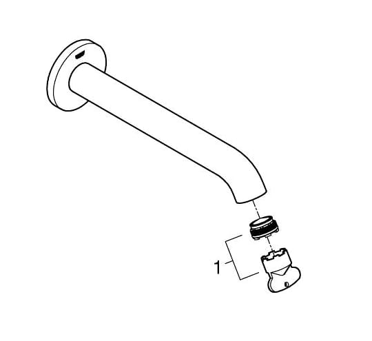 GROHE ESSENCE vanová vpust, chrom 13449001 Obrázek - fotka