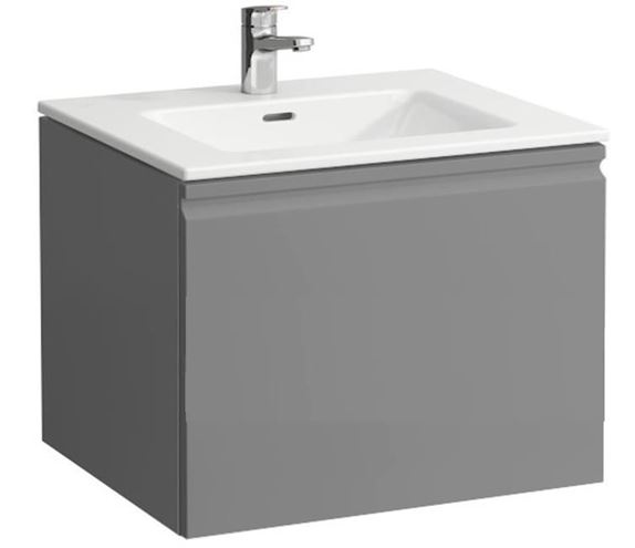 LAUFEN PRO S skříňka s umyvadlem 60x50x46 cm, 1 zásuvka, matný grafit H8609614801041 Obrázek - Hlavní obrázek