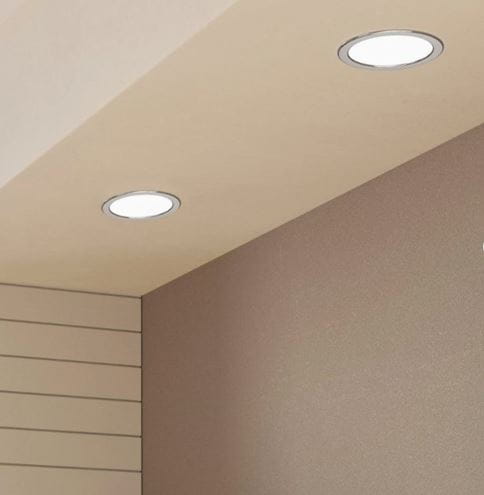 EGLO FUEVA 5 stropní LED svítidlo, 4000 K, 1350 lm, 166 mm, chrom 99209 Obrázek - fotka