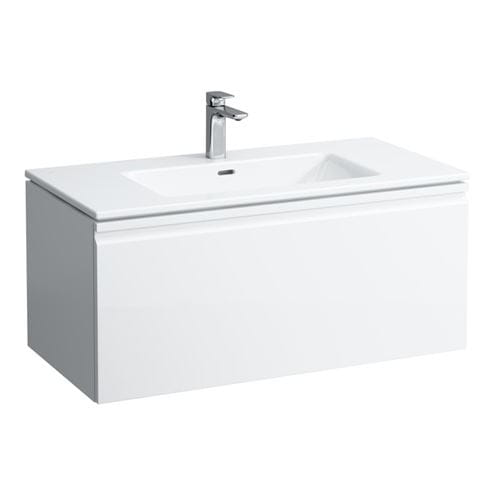 LAUFEN PRO S skříňka s umyvadlem 100x50x46 cm, 1 zásuvka, lesklá bílá H8609654751041 Obrázek - Hlavní obrázek
