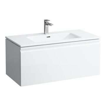 LAUFEN PRO S skříňka s umyvadlem 100x50x46 cm, 1 zásuvka, lesklá bílá