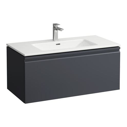LAUFEN PRO S skříňka s umyvadlem 100x50x46 cm, 1 zásuvka, matný grafit H8609654801041 Obrázek - Hlavní obrázek