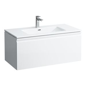 LAUFEN PRO S skříňka s umyvadlem 100x50x46 cm, 1 zásuvka, lesklá bílá